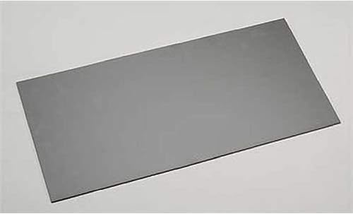 Evergreen Modelos a escala Hojas de estireno negro .08x6x12 EVG9517 Suministros de construcción de plástico disponible en Yaxa Costa Rica