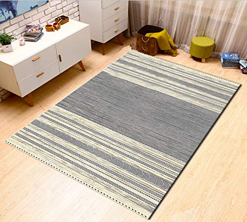 Tapis de table basse moderne pour un salon chaleureux et naturel - 3