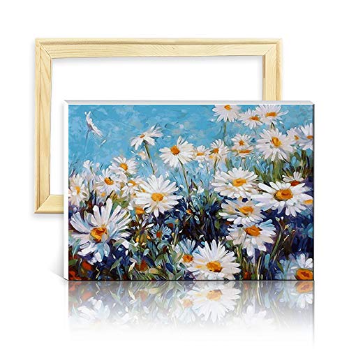 decalmile Pintura por Número de Kits DIY Pintura al óleo para Adultos...