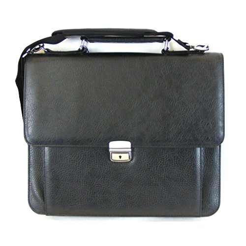 Preisvergleich Produktbild Dermata Business Aktenmappe 38 cm schwarz