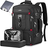 YAMTION Carry On Backpack for Men,Travel Backpack with 3 Packing Cubes for Women,Laptop Backpack Airline Approved Weekender Bag Mochila Viaje para Hombres