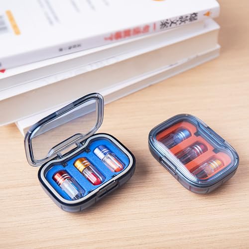 Pilulier 3 compartiments robuste au design épuré avec protection humidité maximale - 4