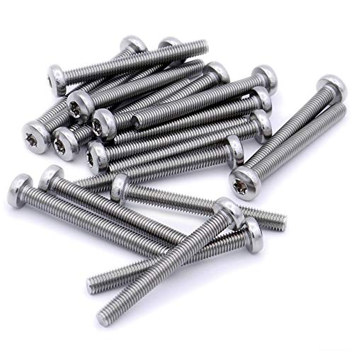 Image of M3 (3mm x 22mm) TX Pan Machine Screw (Bolt) - Stainless Steel (A2) (Pack of 20)