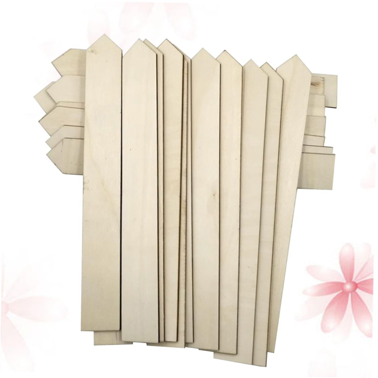Étiquettes De Jardin En 100 Pcs Marqueurs Pour Plantes Longue Bande De 24 * 3 Cm Jardinage Et L'organisation Faciles à Enfoncer Sol Solide Et