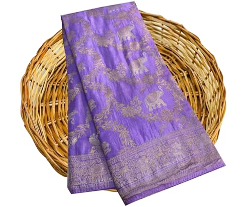 Image of Women's Maheshvari Original Pure Kanchi Pattu Kanjivaram Kanchipuram Art Dola Silk Saree Soft Banarasi Style Sari With Blouse Piece For Wedding
