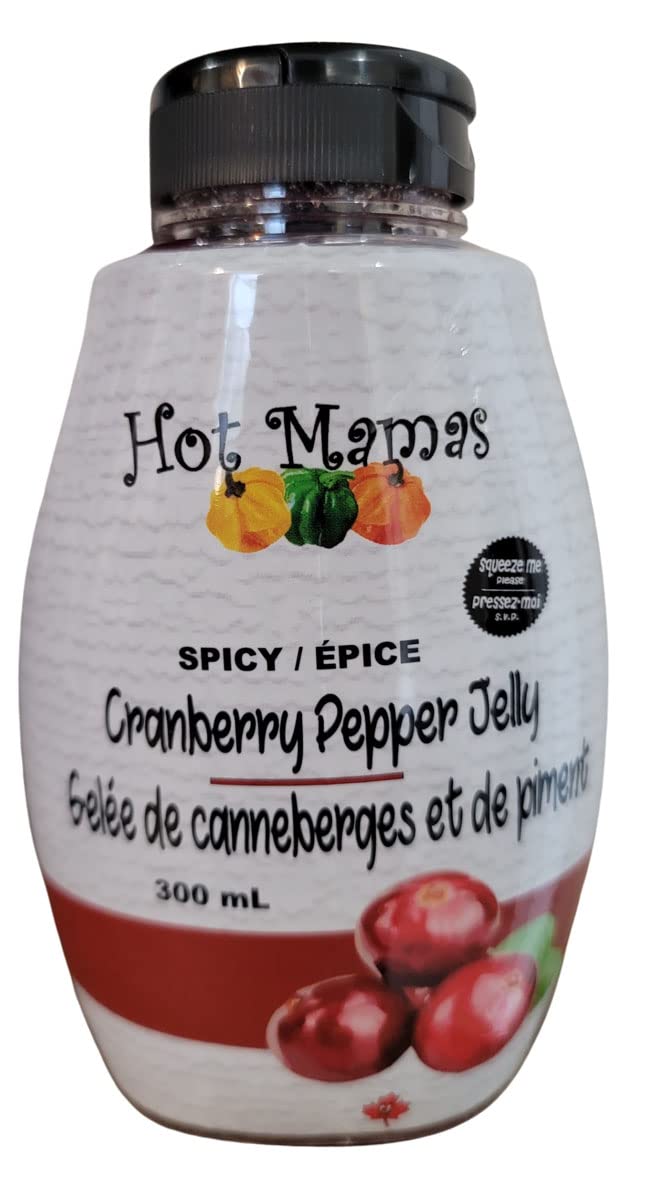 Hot Mamas Spicy Blueberry Pepper Jelly in Squeezable Bottle, 300ml — view 3