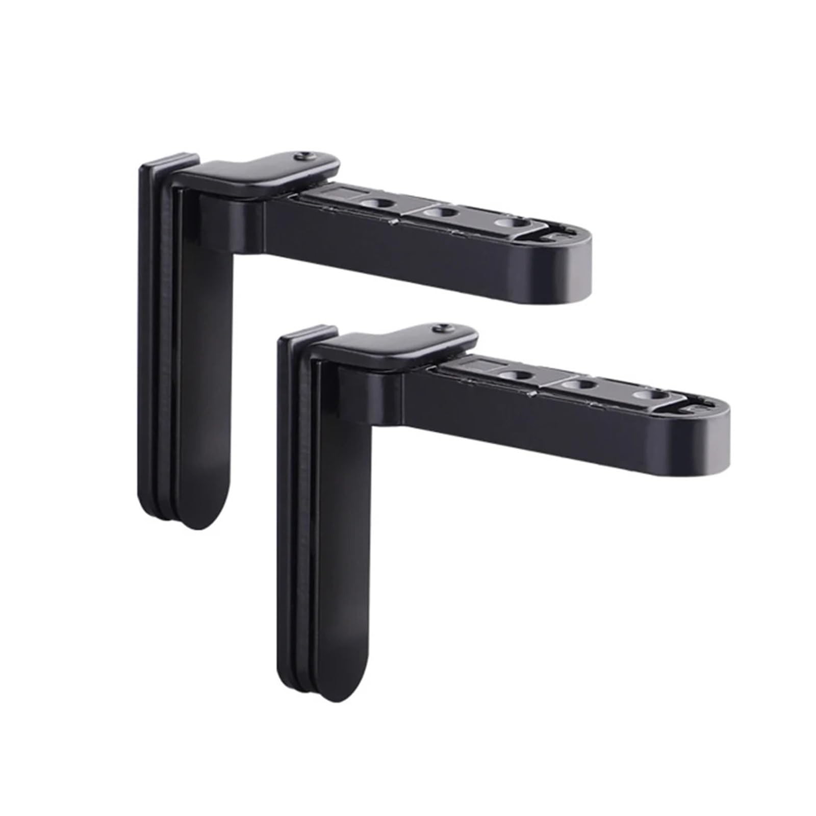 1pcs Adjustable Rotatable Installation Application Heavy Door Hinge Invisible Door Hinges Rotatable Zinc Alloy Construction(Silver)