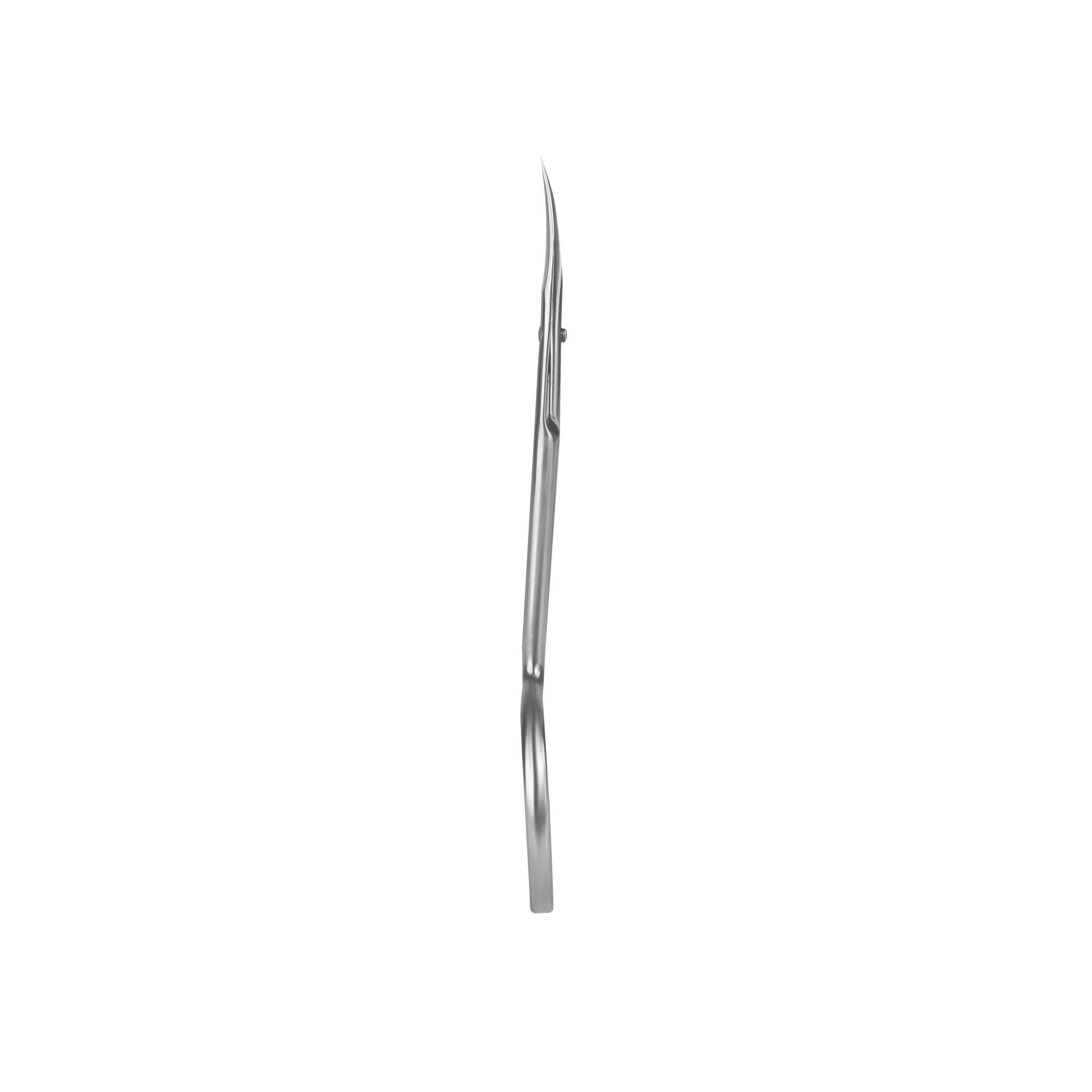STALEKS PRO Forbici per cuticole. Manico curvo. Anelli ergonomici. Acciaio inossidabile. Expert SE-20/2
