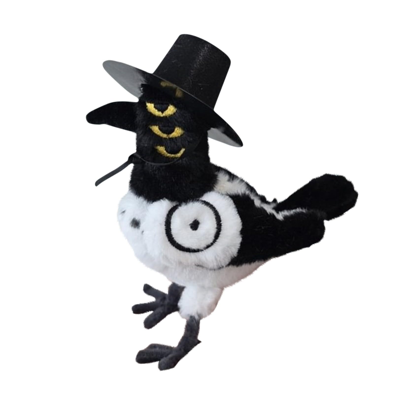 HGWOPGASD Kpop Demon Hunters Purple Tiger Plush Toy Cute and Quirky Raccoon Plush Toy Creative Gift for Children B