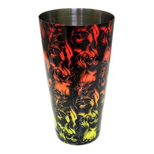 BARCONICCocktail Shaker Tin - Printed Designer Series - 28oz weighted - See No Evil