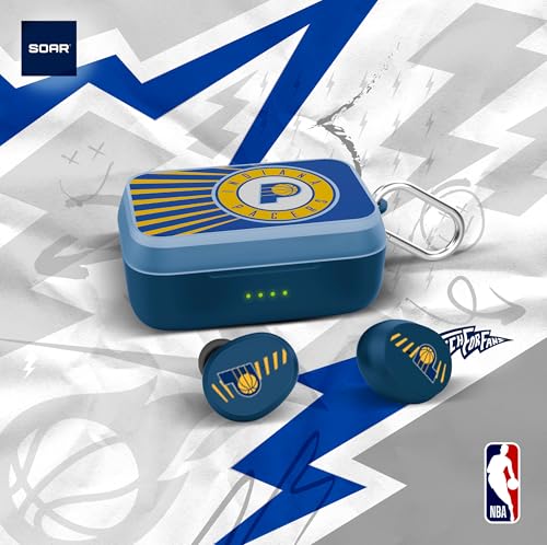 Image of SOAR NBA Wireless Sport Earbuds: Comfortable Fit & Convenient Charging