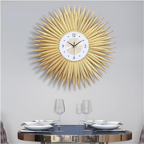 Horloge de paroi silencieux sans tic-tock grand format pour retrouver le sommeil - 6