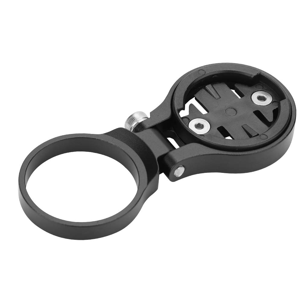 Tbest Staffa di Montaggio per Computer da Bicicletta, Supporto per Manubrio in Lega di Alluminio Regolabile Bicicletta Odometro Estensione Accessorio