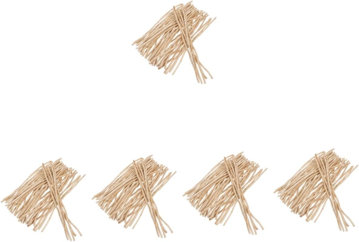 FRCOLOR 250pcs Natural Rattan Diffuser Sticks Rustic Wands for Home Fragrance Air Freshening Spa Office Decor Easy Release
