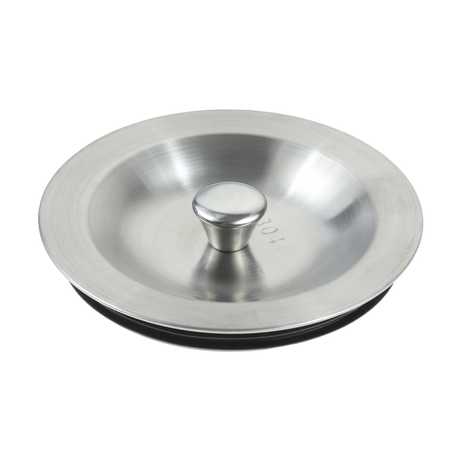 Bngdfdgh One Color 90Mm Stainless Steel Kitchen Sink Strainer Stopper Waste Plug Filter Bathroom Hair Catcher Drains Strainers Drain