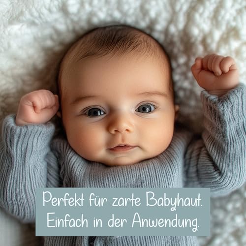 ABDRUCKZAUBER Original Baby Abdruckset 0-6 Monate I rosa Handabdruck Set & Fußabdruck Baby I Personalisiertes Geschenk Baby I Inkl. 3 Stempelpads, 3 Abdruckkarten & 1 liebevolle Faltkarte