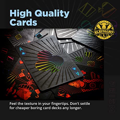 Baraja de Póker premium con acabado brillante y colores vivos miniatura 3