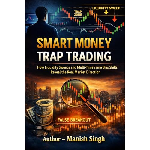 Smart Money Trap Trading Audiolibro Por Manish Singh arte de portada