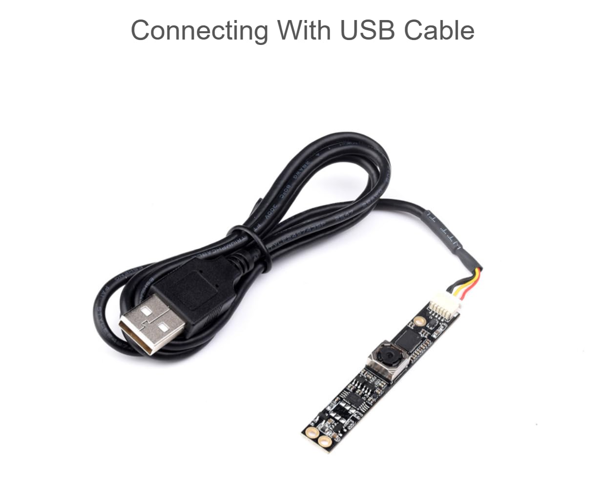 TUOPUONE IMX179 8 MP kamera USB stała ostrość automatyczne ogniskowanie połączenie z kablem USB 9 × 62 mm