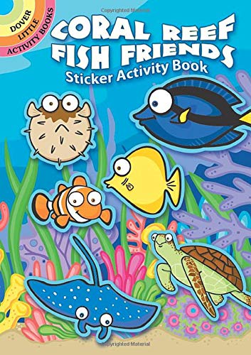 Coral Reef Fish Friends Sticker Activity Book