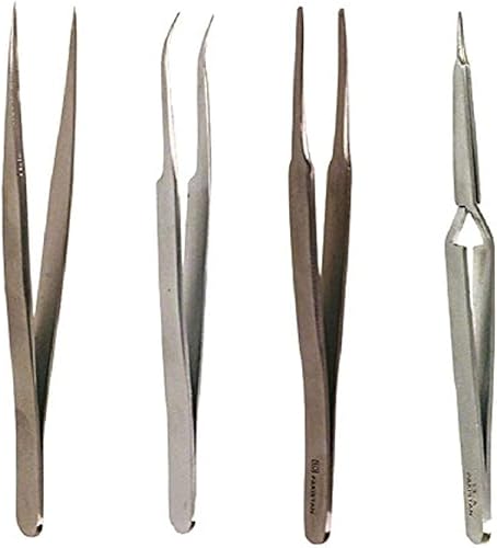 Squadron Products Squadron Tools - Juego de micropinzas prémium