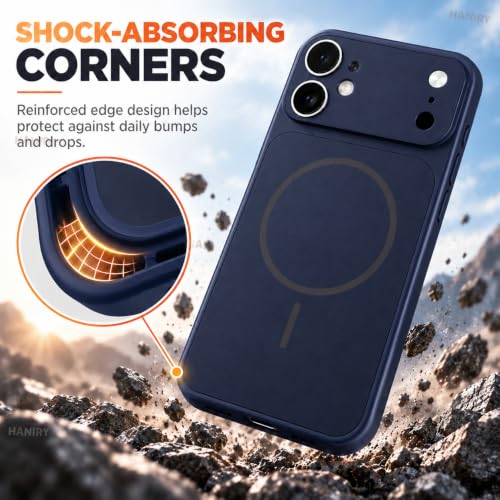 HANIRY iPhone 11 Luxury Glass Matte Case Blue - Image 4