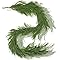2 Pcs Christmas Norfolk Pine Garland, 6 Ft Real Touch Garlands Ornament, Realistic Artificial Greenery Garlands for Mantle, Table, Fireplace, Indoor, Outdoor Winter Xmas Decoration, Holiday Decor