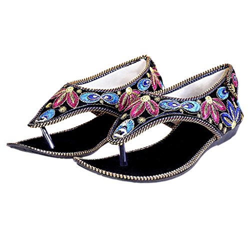 Women Fancy Design Multi Color Ballerina Sandals