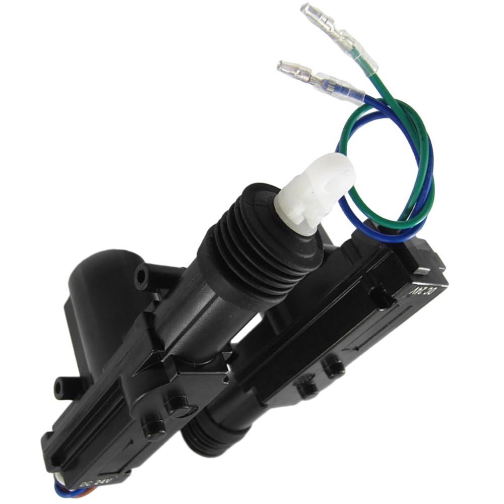 MASO Sistema de bloqueo de puerta central de alarma de coche de 24 V, negro, 2 mandos a distancia, compatible con camión, furgoneta, remolque, camión, vehículos de ingeniería