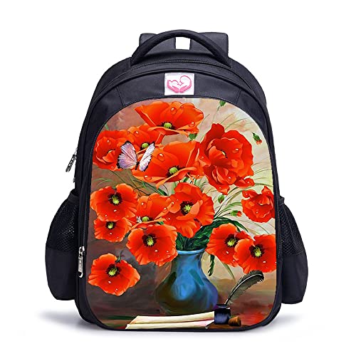 Sac à dos de travail et voyage fleuri pour bouger avec style