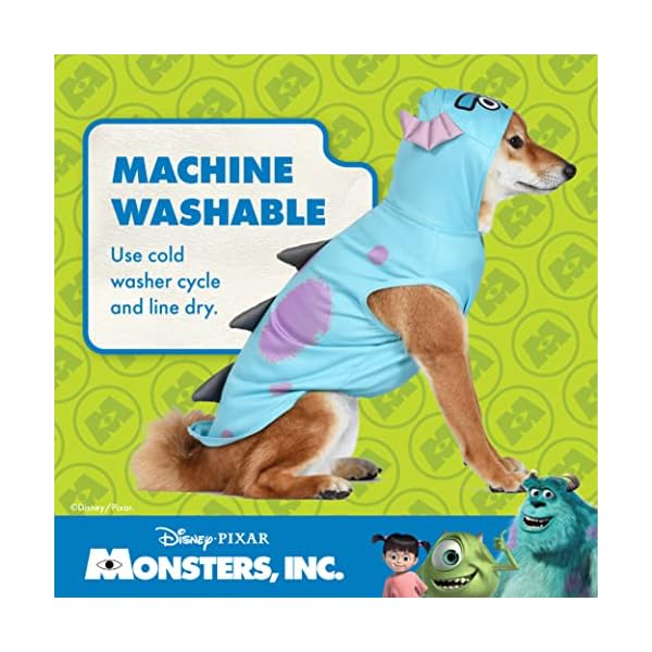 Disney for pets halloween monsters inc. Sulley costume for dogs - halloween costumes for dogs - sulley dog costume - officially licensed disney dog halloween costume, blue, medium (ff22989) - image 5