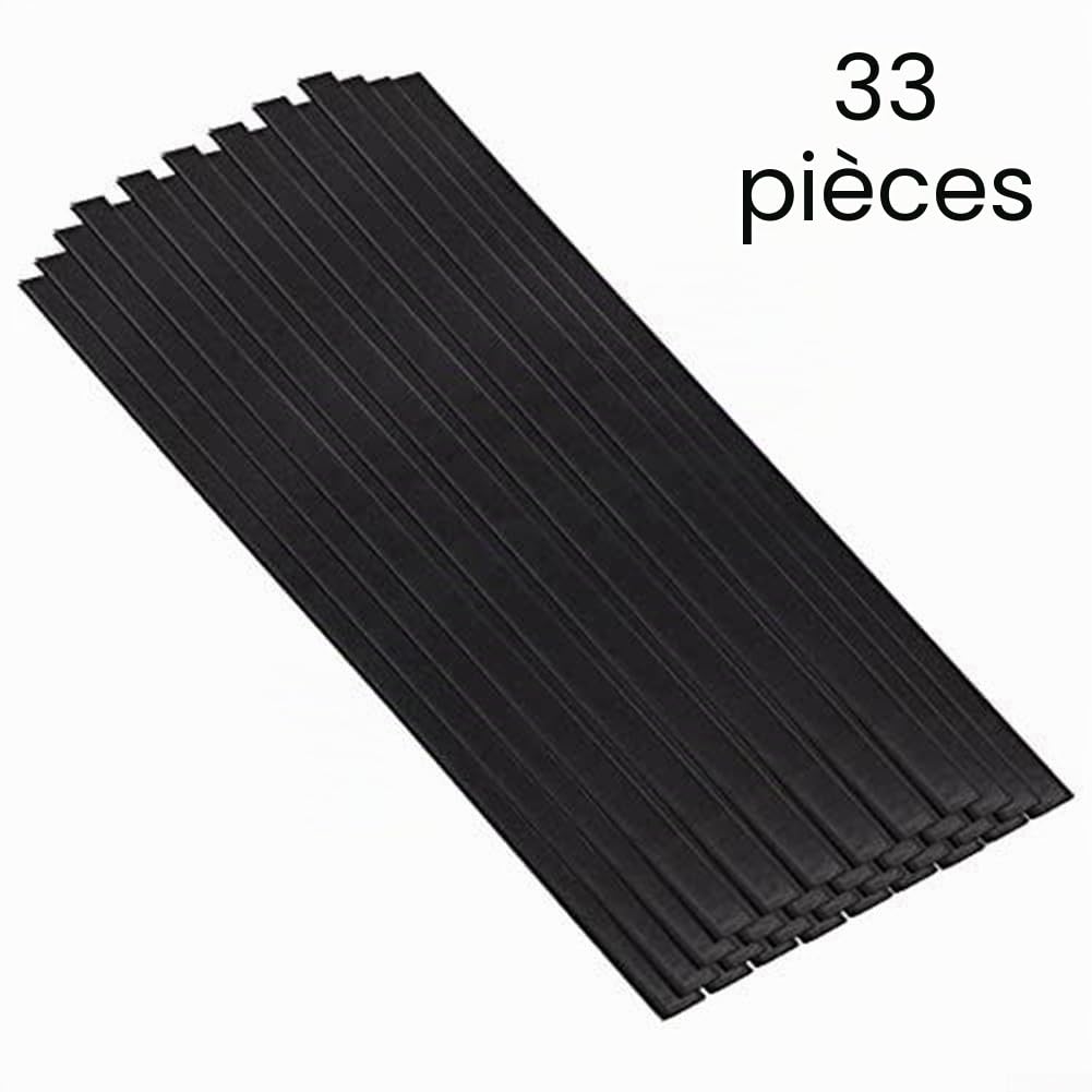Zoegneer Lot de 33/38/45 pièces de rechange pour doublure de piscine en forme de clip de rechange pour doublure de piscine