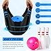 Xiaokeis 4 Pack Bowling Shammy Pad with EZ Grip Dots, Bowling Ball Towel Microfiber Bowlings Seesaw Bag,Bowlings Polisher Bag Machine Washable, Non-Slip Bow ling Polishers Bag Cleaner Towel