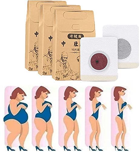 Amazon.co.jp: 60個の磁気パッチへそダイエット痩身デトックスパッド