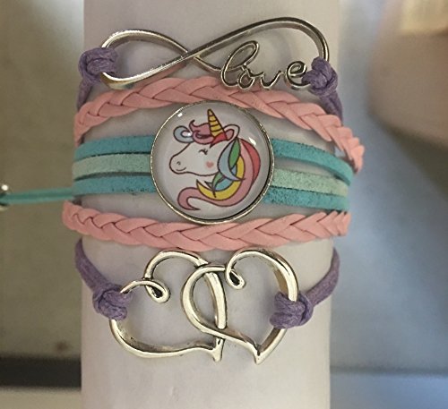 Infinity Collection Unicorn Charm Bracelet, Unicorn Jewelry4