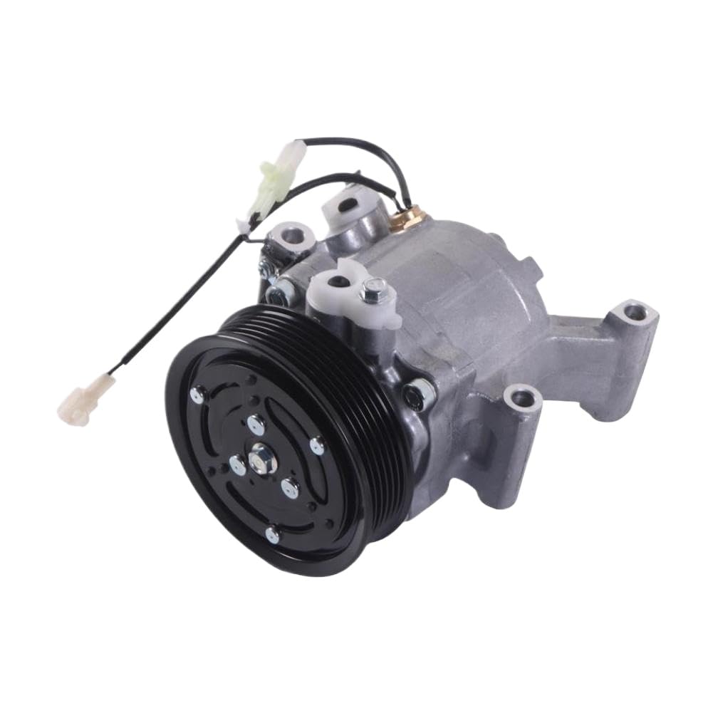 AC Compressor with Clutch SV07C 447600-2270 447160-2270 447190-6121 447260-5820 Compatible with Passo M3 2004-2012 6PK