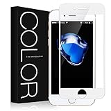 iPhone 7 Plus Screen Protector(3D Glass), G-Color iPhone 7 Plus 3D Full Coverage Tempered Glass Screen Protector for Apple iPhone 7 Plus, 2016 iPhone 7 Plus (White)