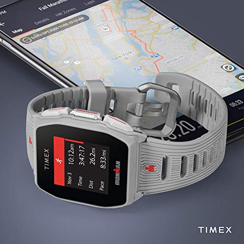 TIMEX-IRONMAN-R300-GPS-Smartwatch-with-Heart-Rate-41mm--Light-Gray-with-Silicone-Strap