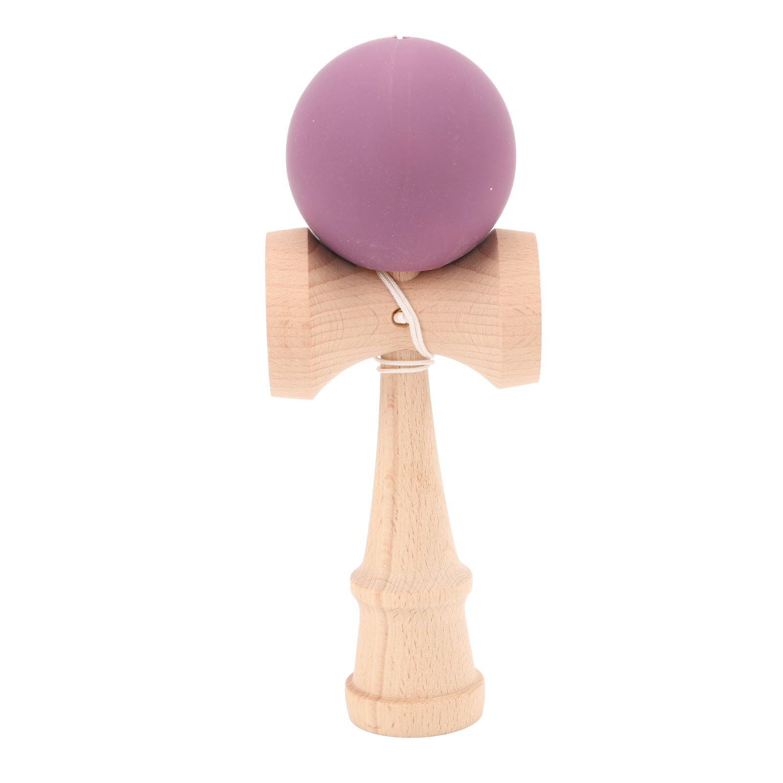 Kendama Toy, Wooden Catch Ball Kendama Wooden Kendama Toy Portable Kendama Poprawia koordynację Oka Dłoni ze Sznurkiem do Pomieszczenia i na Zewnątrz (PURPLE)
