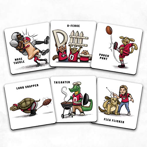 Image of YouTheFan NCAA Officially-Licensed Memory Match Game - Humorous, Team-Specific, Original Hand-Drawn Artwork, Fun for the Whole Family, for Fans Young and Old