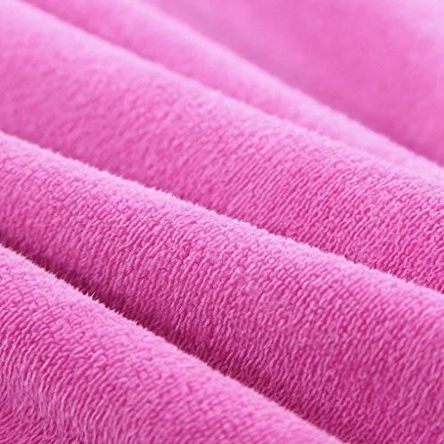 Fakeface 43237-2 Absorbent Microfiber Sexy Spa Bath Wrap Cover Up Towels Set Soft Fleece Terry Bathrobe Bath Towel Tube Dress Robe Nightgown Sleepwear W Shower Hair Drying Turban Cap Hat thumb #6