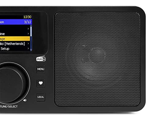 Audizio Rome - Internet Radio & DAB Radio met Bluetooth en Wifi, 50W stereo, Afstandsbediening, Wekkerradio - Hout - Image 3