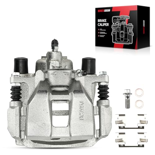 Image of Torchbeam Front Brake Caliper Left for Honda 2013-2017 Accord 2.4L, Honda 2016-2022 HR-V, Honda 2018-2023 Accord 1.5T, Honda 2013-2017 Accord 3.5L, Front Left Caliper Replace # 19B7106