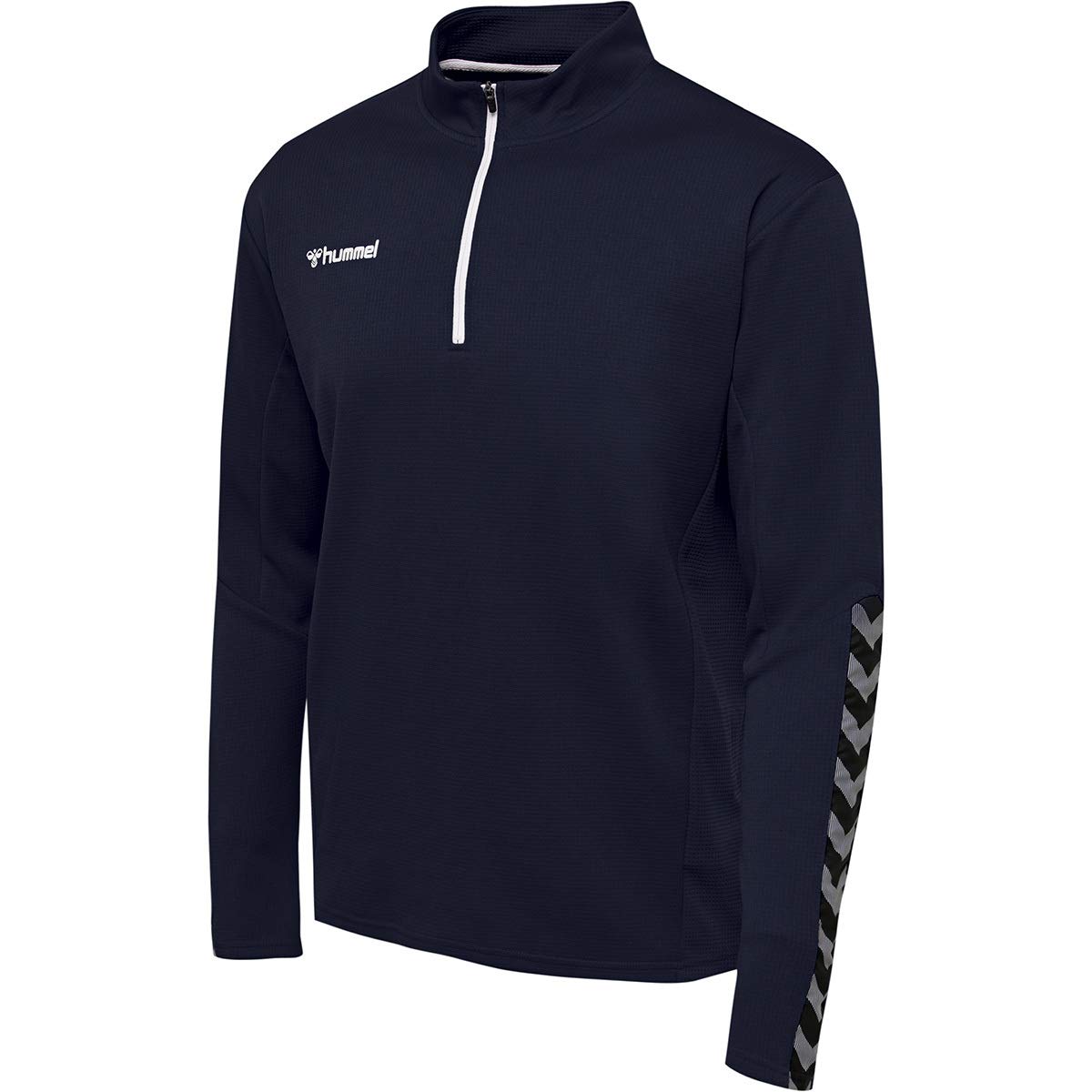 hummel, hmlAUTHENTIC HALF ZIP SWEATSHIRT, MARINE, XL