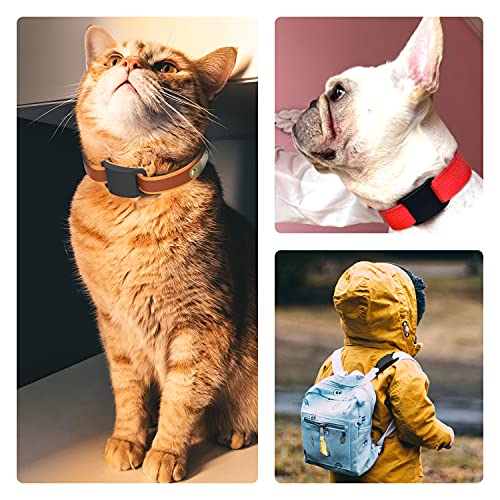 (2-pack) Beschermhoes voor Airtag Houder, Compatibel met Airtag Beschermhoes, Werk met huisdier Hondenhalsband en… - Image 7