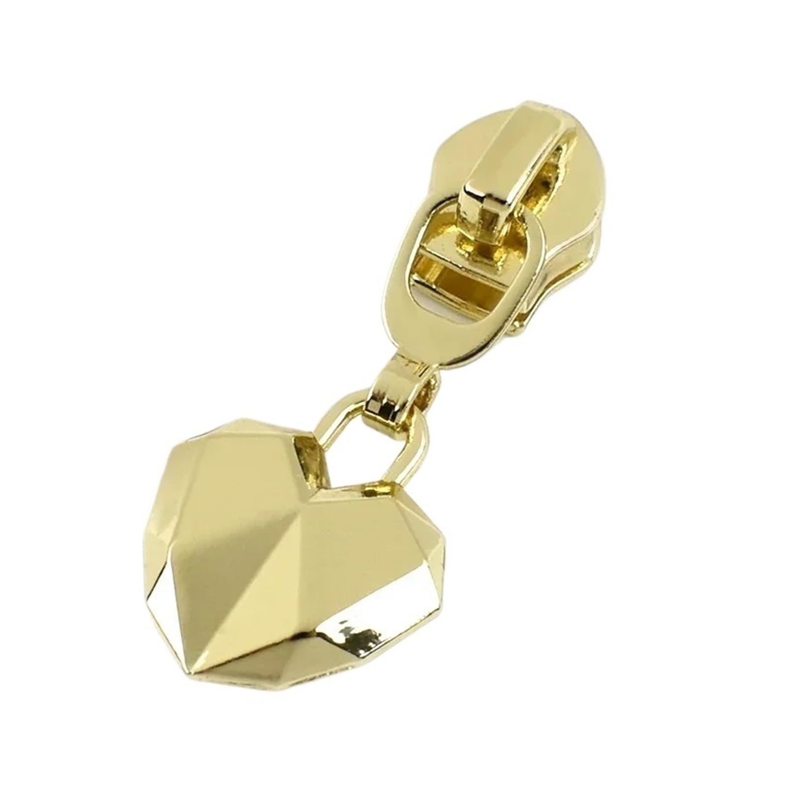 10 Cursori for Cerniere 5# for Borse for Indumenti Con In Nylon, Sostituiscono I Kit Di Riparazione Della Testa Dell'estrattore Accessori Hardware Fai Da Te(XP074-LightGold)