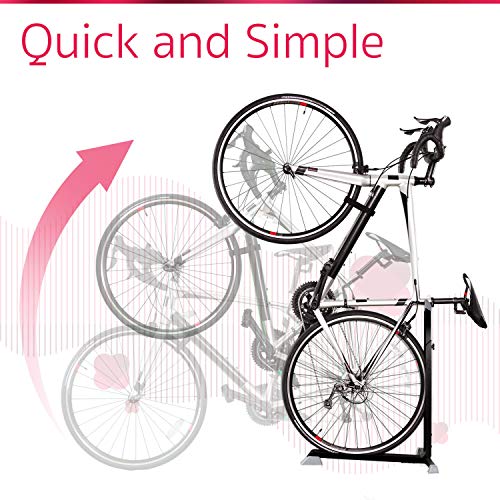 delta michelangelo canaletto two four bike gravity stand garage indoor storage adjustable