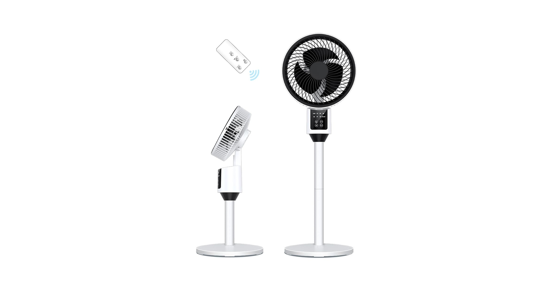 Amazon | サーキュレーター 扇風機 1台多役 4D循環風 0.5-7.5h
