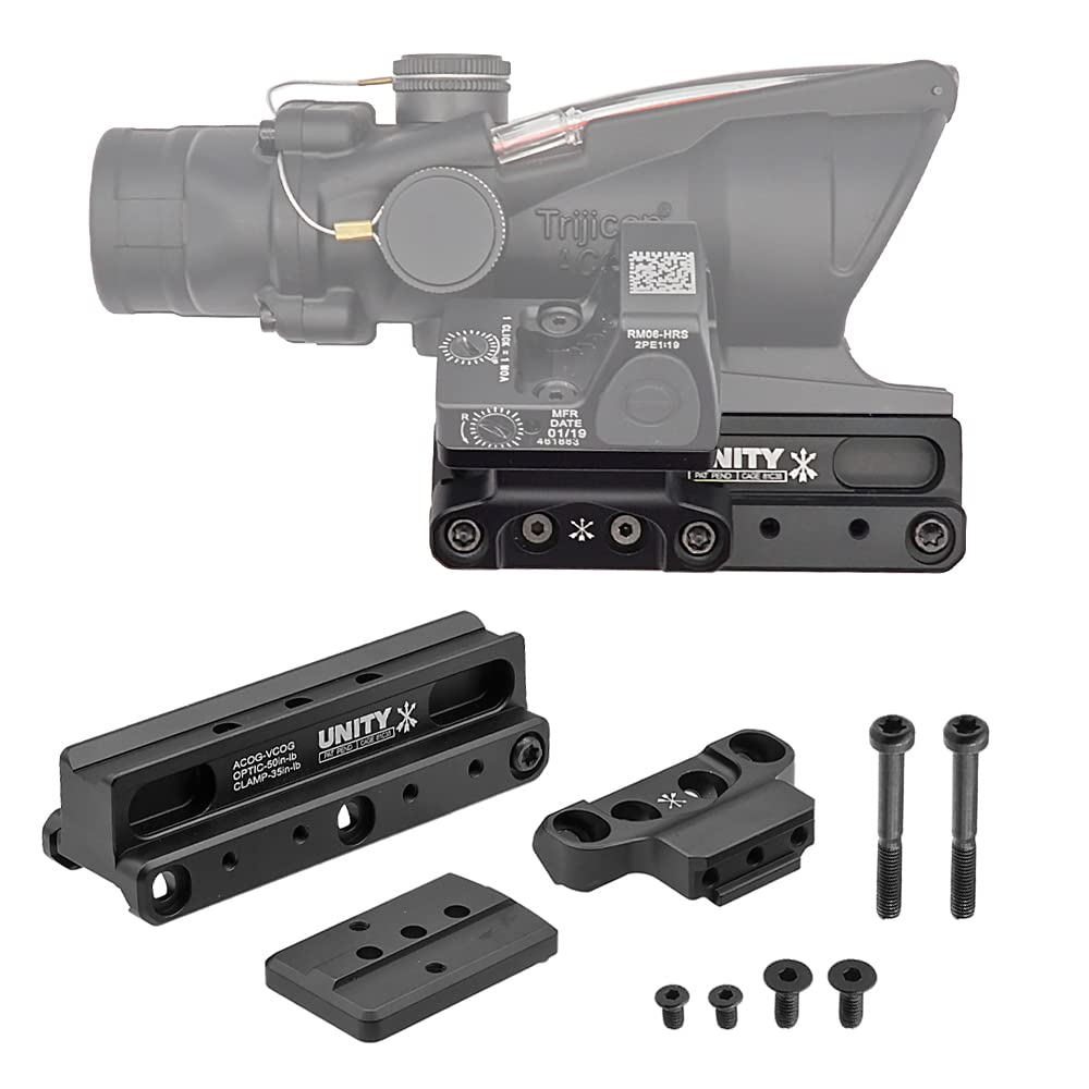 『実物』Unity tactical スコープマウント他 UNITY FAST LPVO 30mm スコープ マウント フラットダークアース