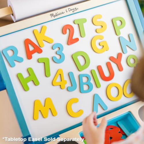 Melissa & Doug Deluxe Magnetic Letters and Numbers Set, 89 Wooden Magnets - image 2